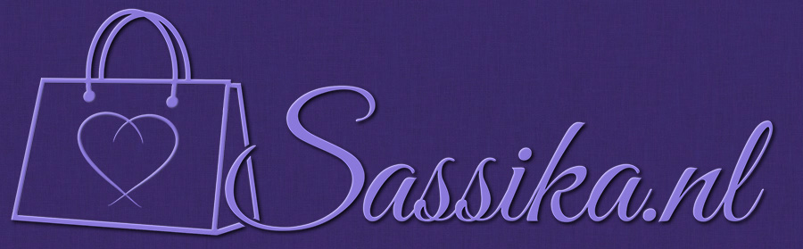 Logo van Sassika.nl met een shopper met hartje